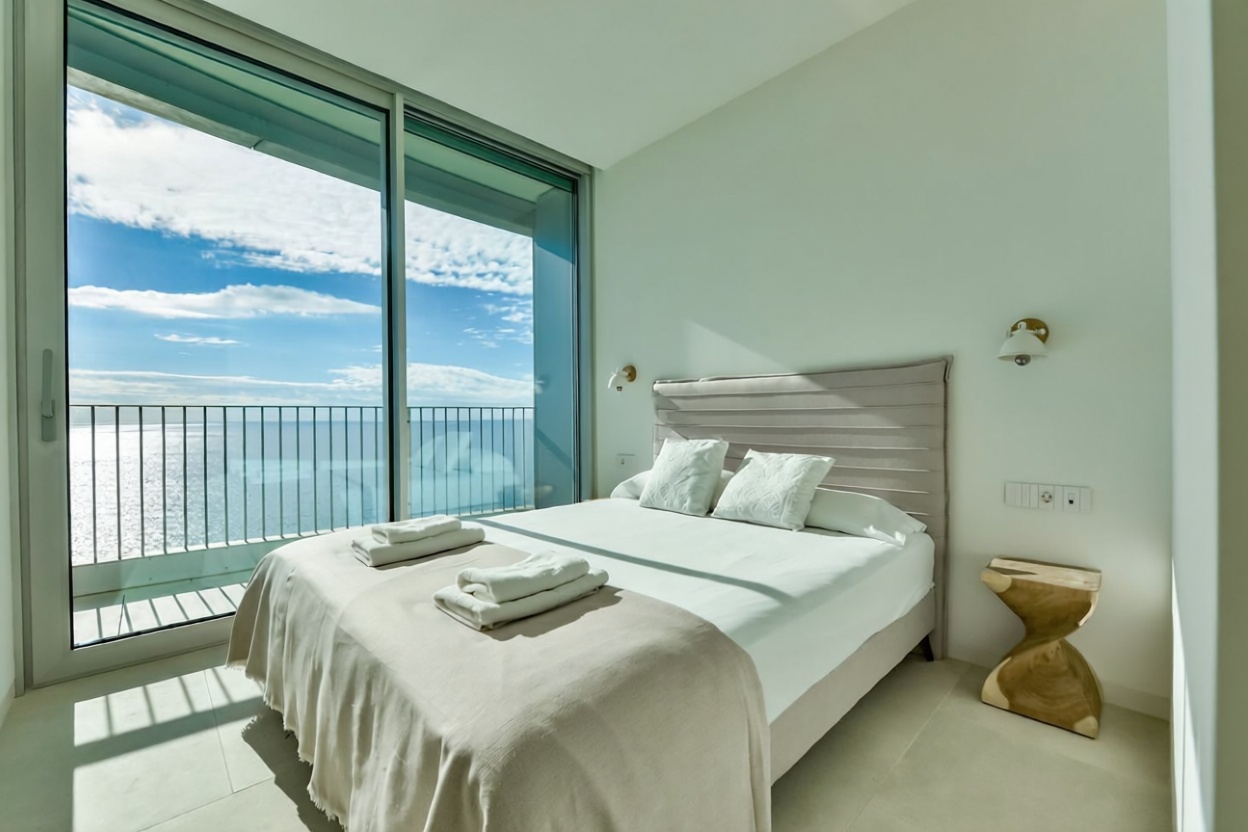 Apartamento à venda pé na areia em Calpe — Quarto