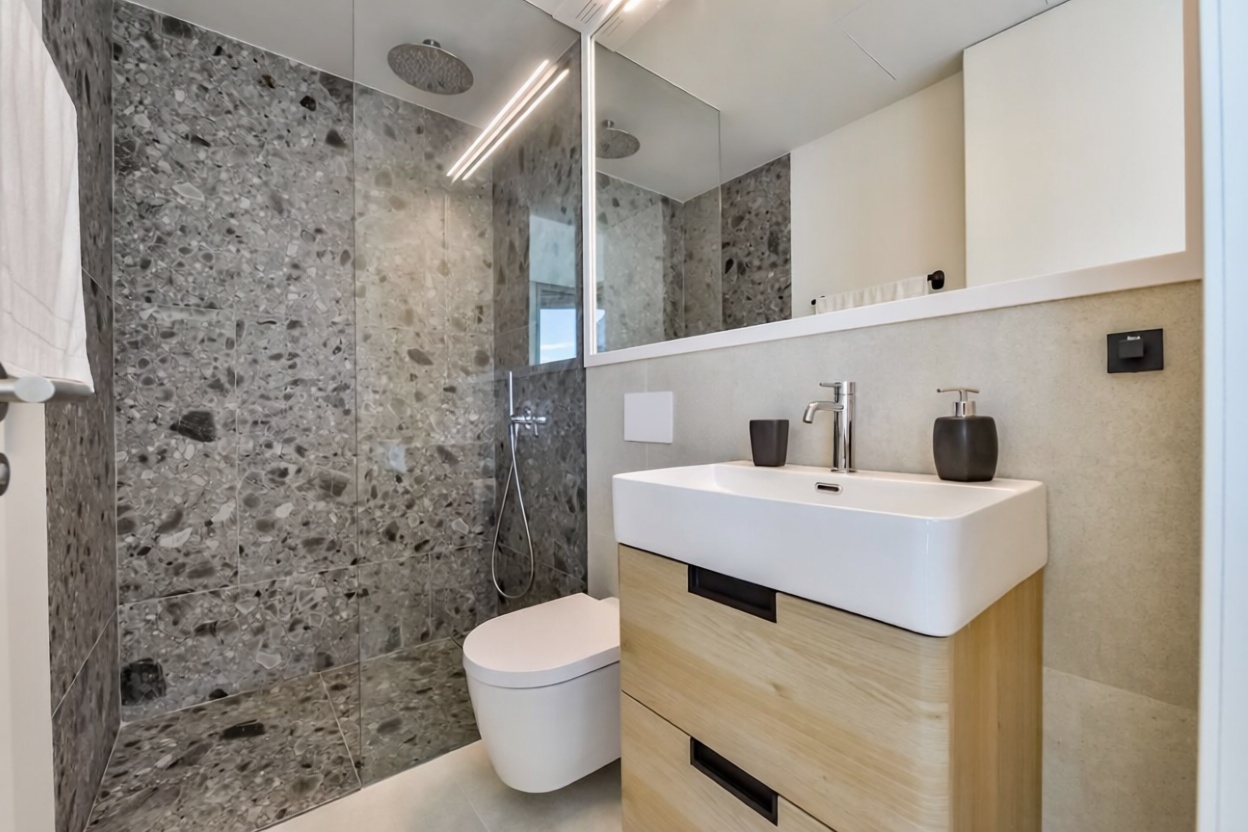 Apartamento à venda pé na areia em Calpe — Casa banho