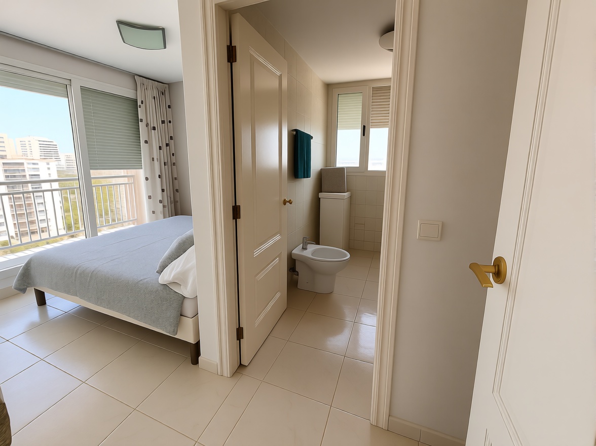 Apartamento à venda pé na areia em Calpe — Quarto