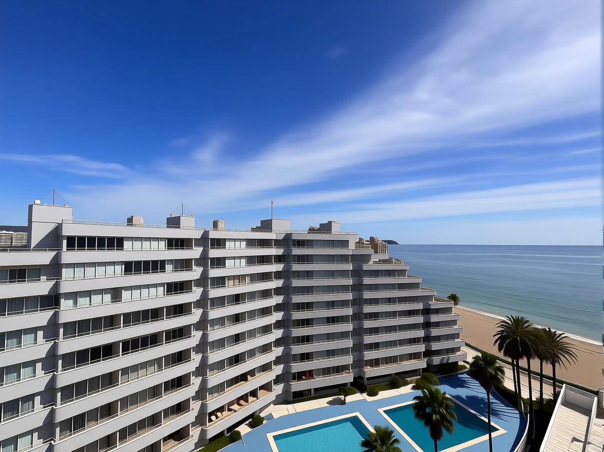 Мансарда на продажу на первой линии моря в Calpe