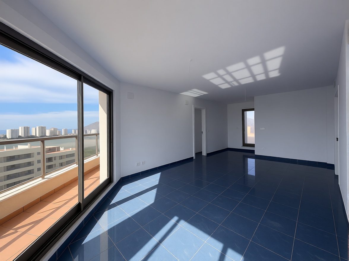 Ático à venda em primeira linha de mar em Calpe — Sala