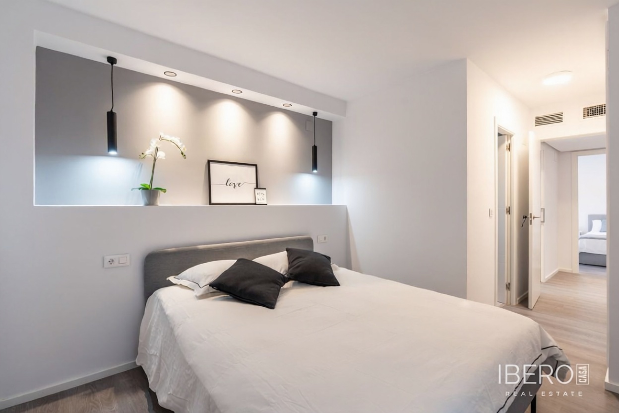 Apartamento à venda pé na areia em Calpe — Quarto