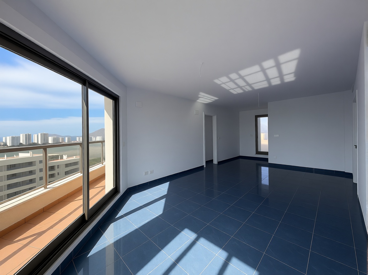 Duplex à venda pé na areia em Calpe — Sala