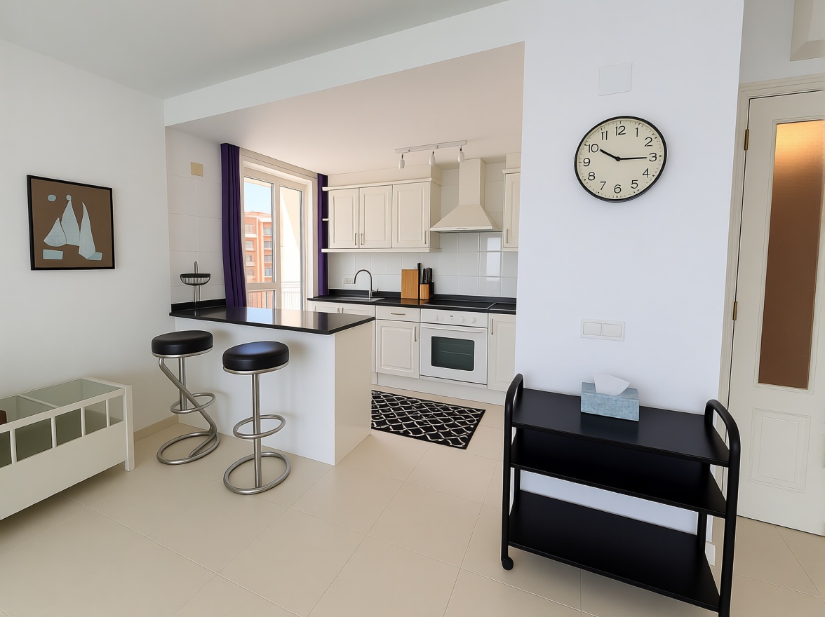 Apartamento à venda pé na areia em Calpe — Cozinha
