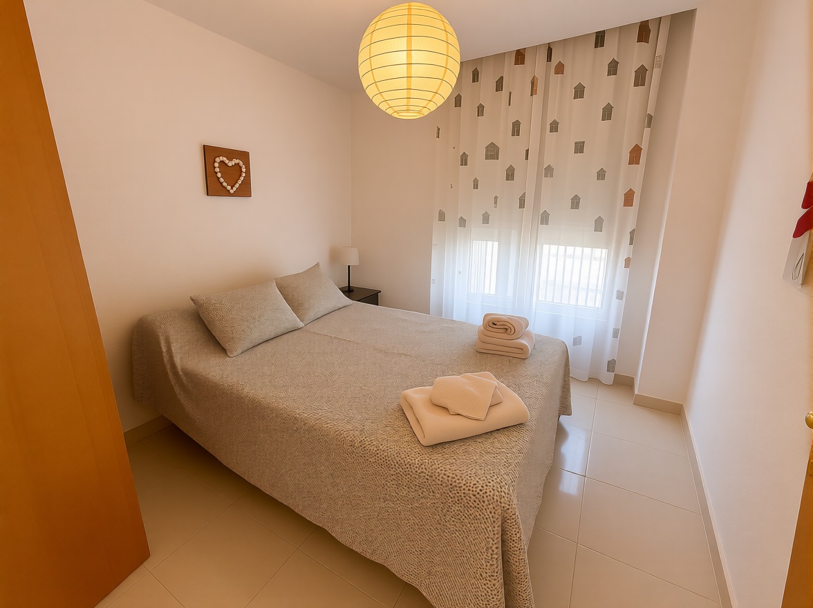 Apartamento à venda pé na areia em Calpe — Quarto