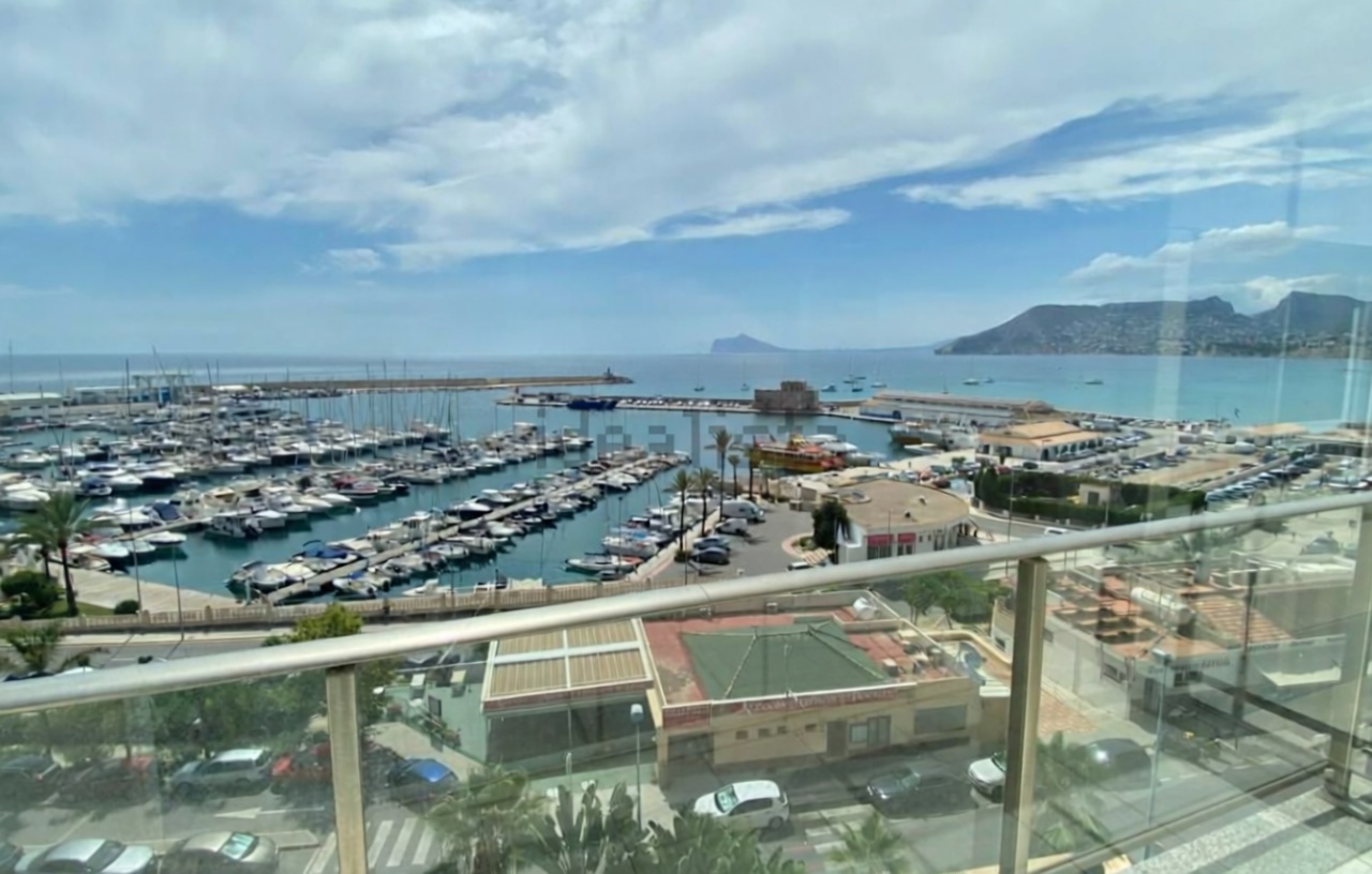 Apartamento à venda pé na areia em Calpe — Terraço mar