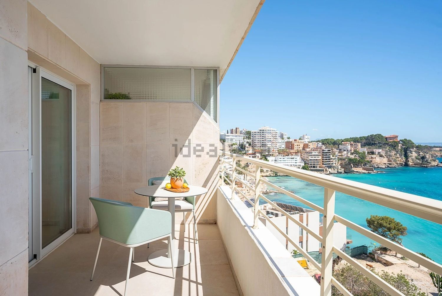 Apartamento em primeira linha de praia em Palma de Mallorca — Terraço mar