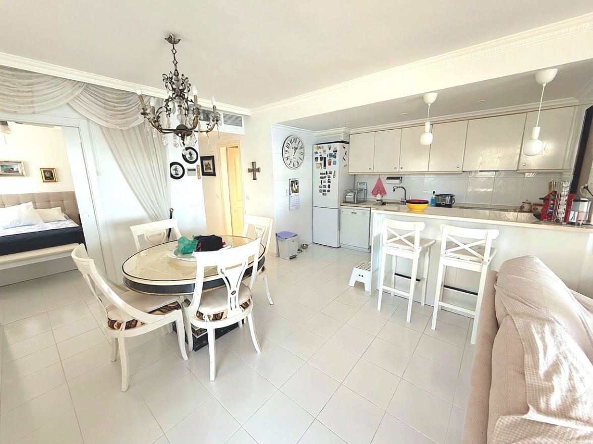 Apartamento à venda pé na areia em Calpe — Cozinha