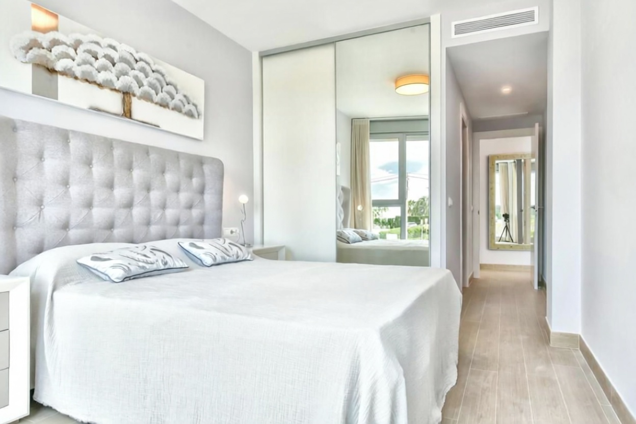 Apartamento à venda pé na areia em Calpe — Quarto