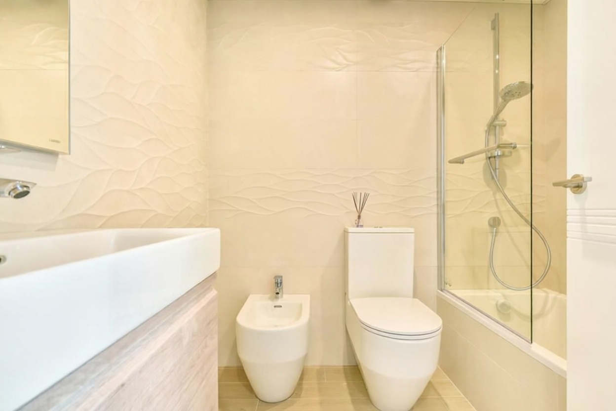 Apartamento à venda pé na areia em Calpe — Casa banho