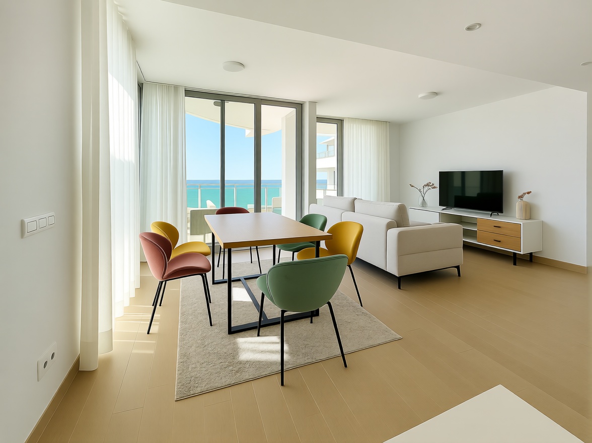 Apartamento à venda pé na areia em Calpe — Sala
