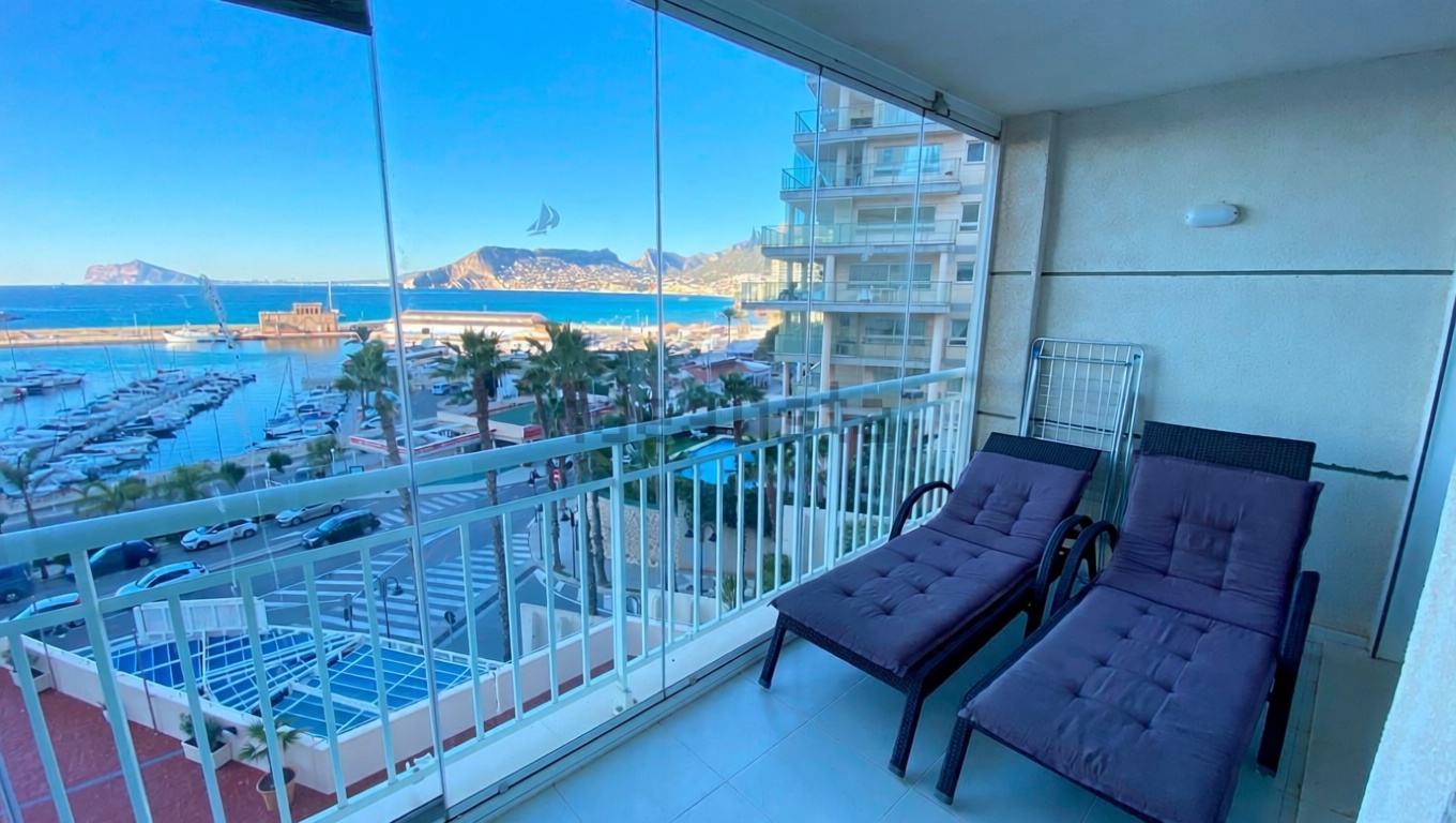 Appartement à vendre pieds dans l'eau à Calpe