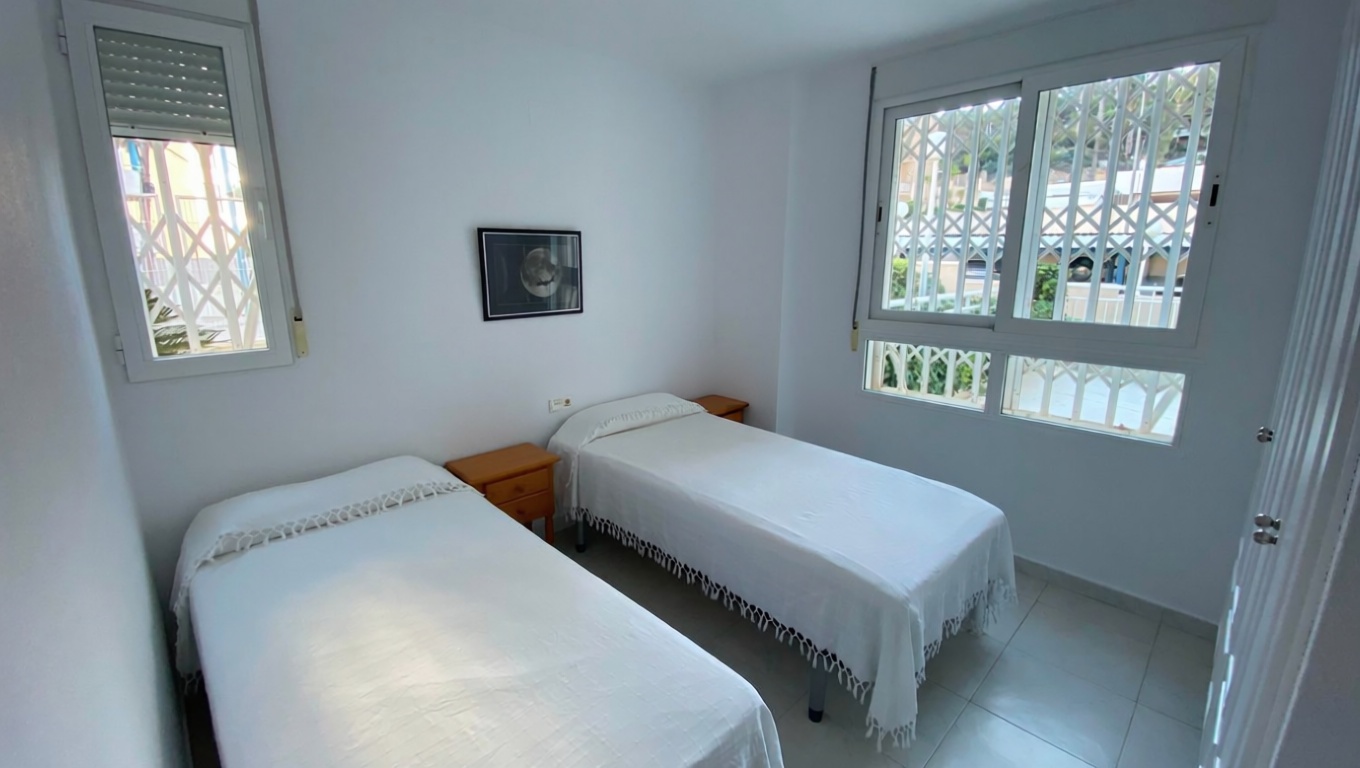 Apartamento à venda pé na areia em Calpe — Quarto