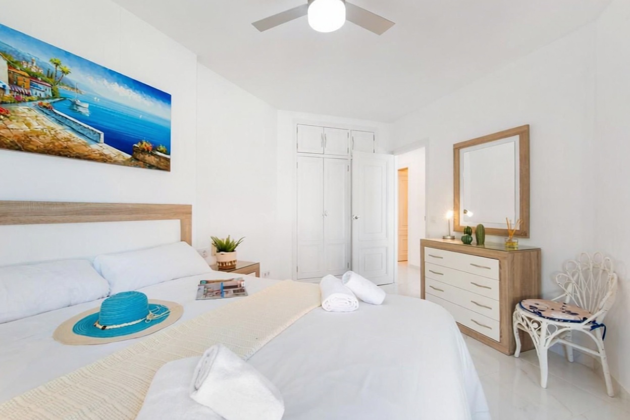 Apartamento à venda pé na areia em Calpe — Quarto
