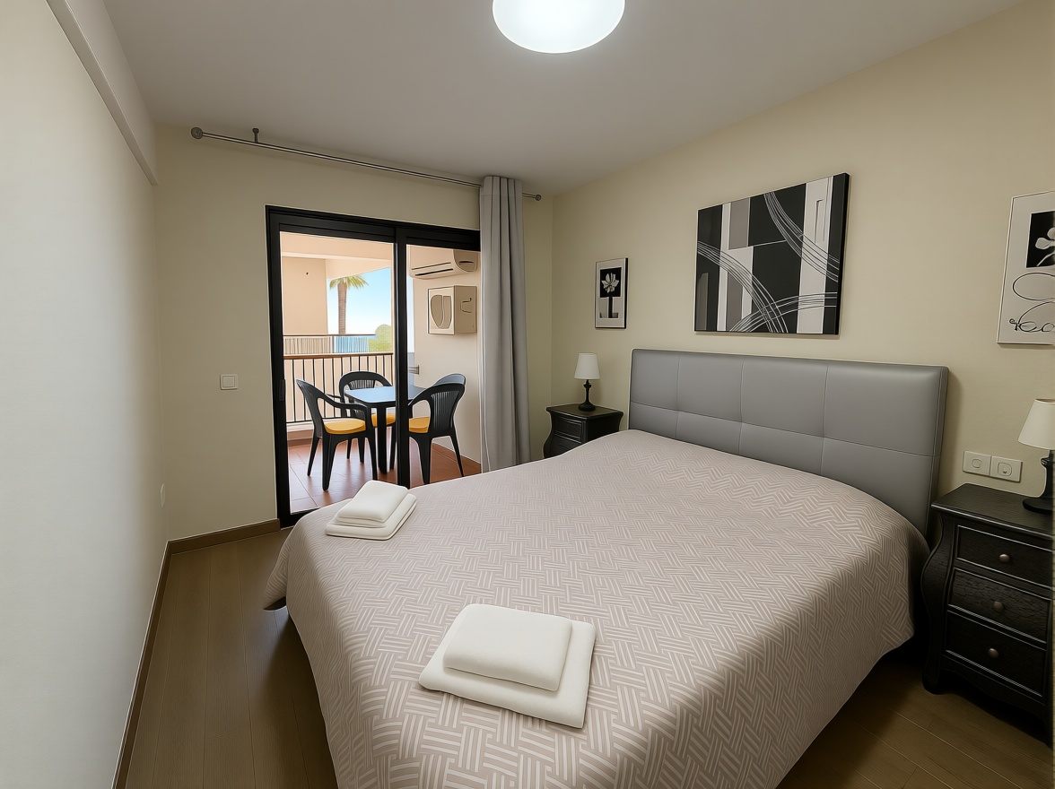 Apartamento à venda pé na areia em Calpe — Quarto