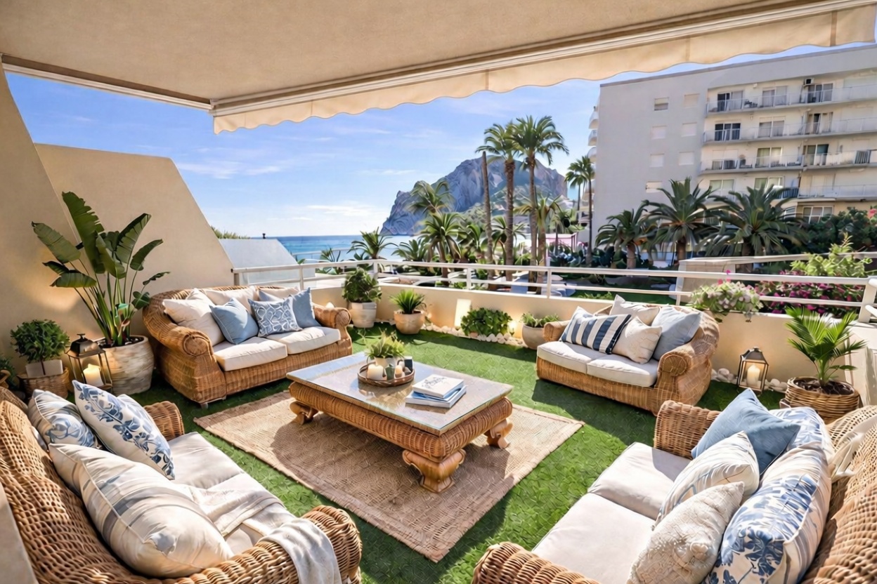 Appartement à vendre pieds dans l'eau à Calpe