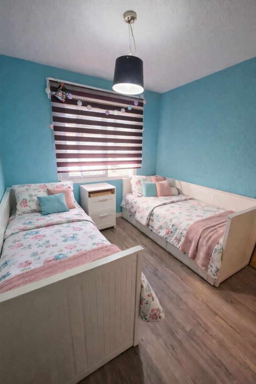 Piso en venta en primera línea de playa en Calpe — Dormitorio