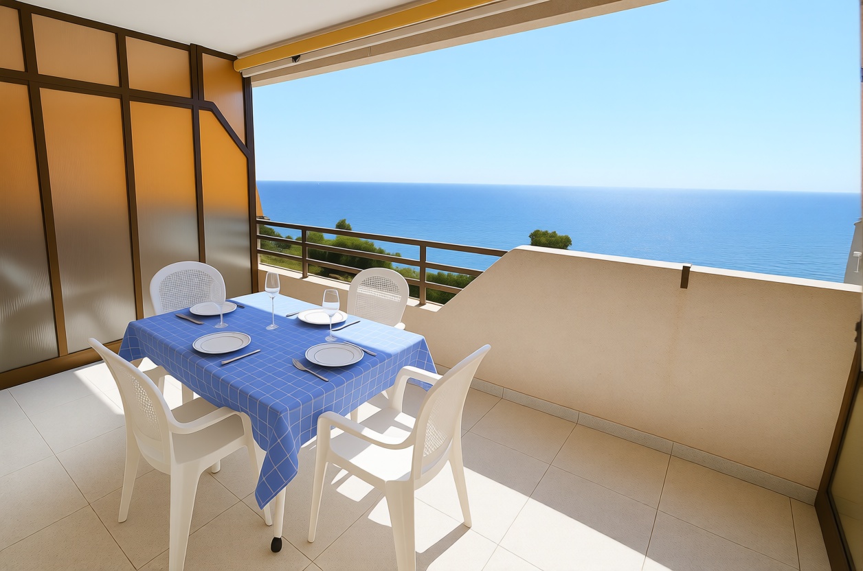 Piso en venta en primera línea de playa en Calpe