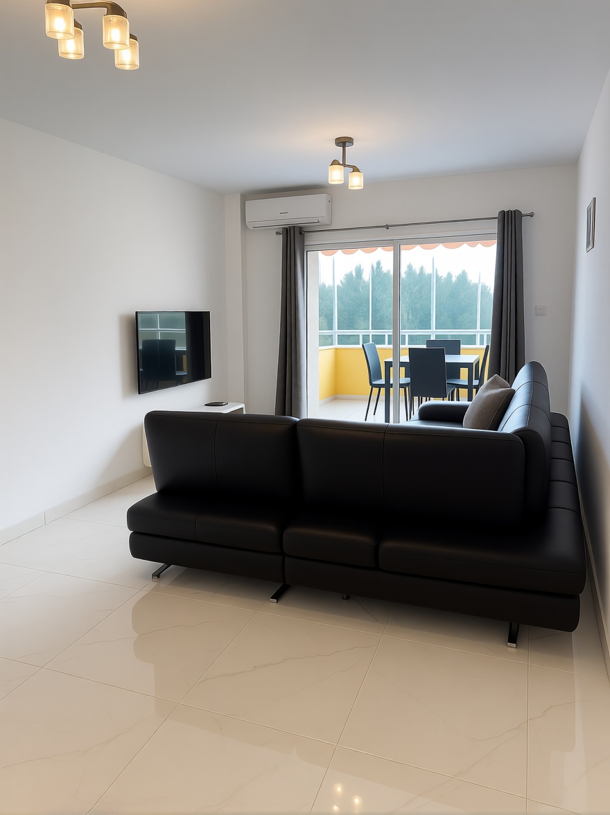 Apartamento à venda pé na areia em Calpe — Sala