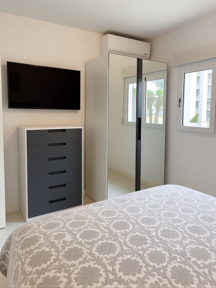 Apartamento à venda pé na areia em Calpe — Quarto