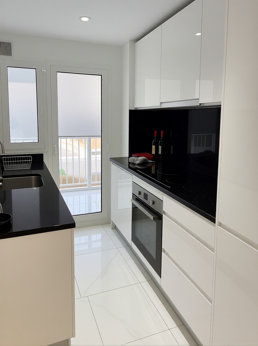 Apartamento à venda pé na areia em Calpe — Cozinha