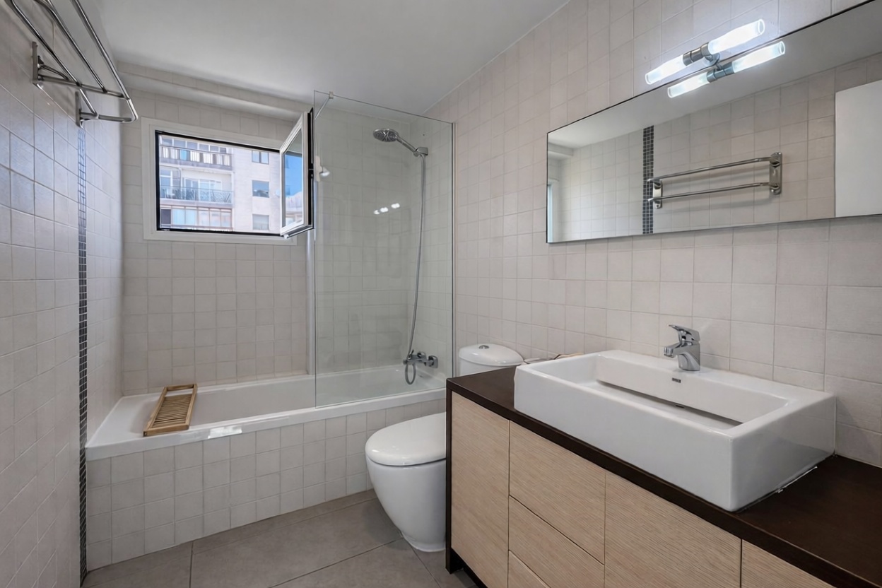 Apartamento à venda pé na areia em Calpe — Casa banho