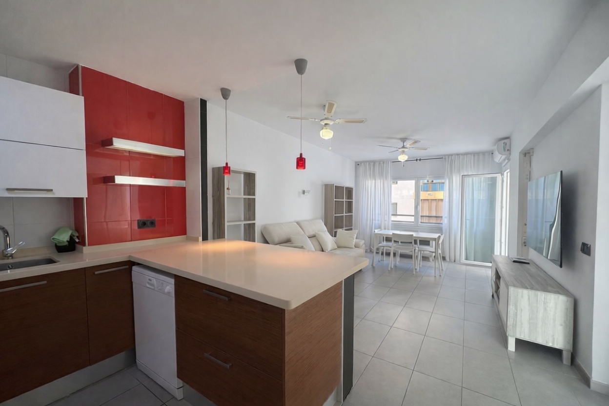Apartamento à venda pé na areia em Calpe — Cozinha