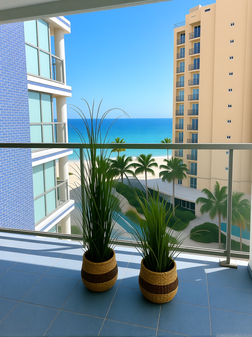 Piso en venta en primera línea de playa en Calpe — Terraza mar