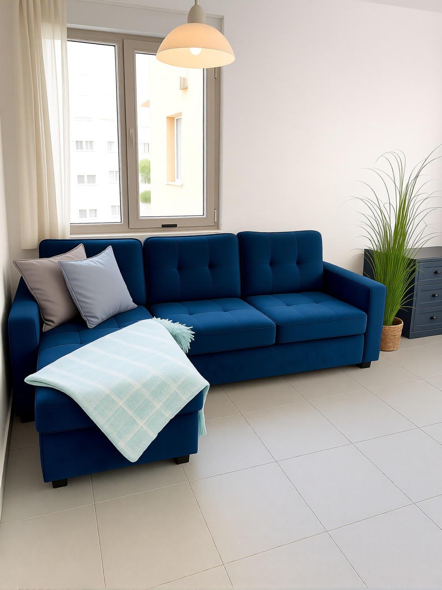 Piso en venta en primera línea de playa en Calpe — Salón