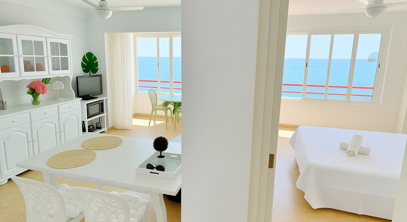 Piso en venta en primera línea de playa en Calpe