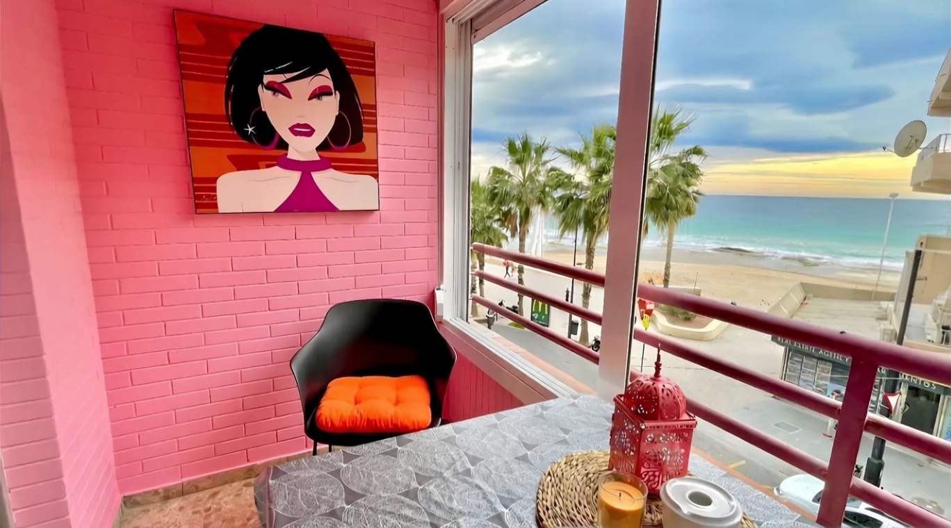 Wohnung zum Verkauf in direkter Strandlage in Calpe — Meerterrasse