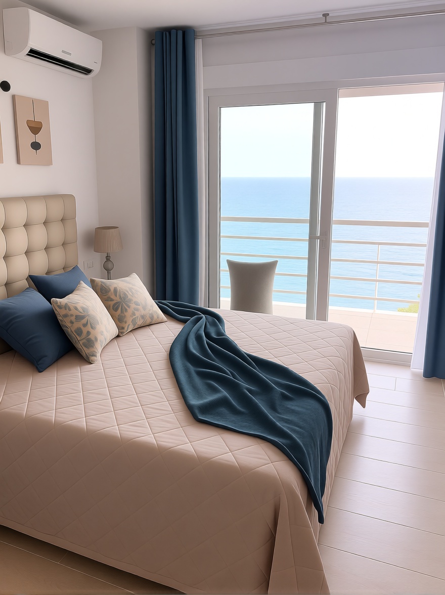Studio zum Verkauf in direkter Strandlage in Calpe — Schlafzimmer