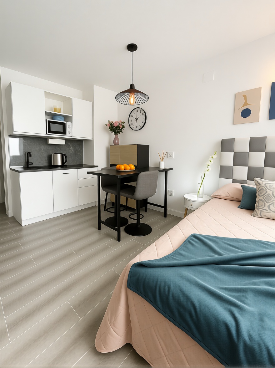 Studio zum Verkauf in direkter Strandlage in Calpe — Küche
