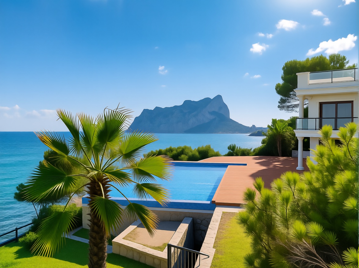 Chalet en venta con acceso directo a la playa en Calpe