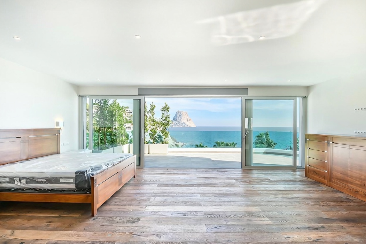 Chalet zum Verkauf mit direktem Strandzugang in Calpe — Schlafzimmer
