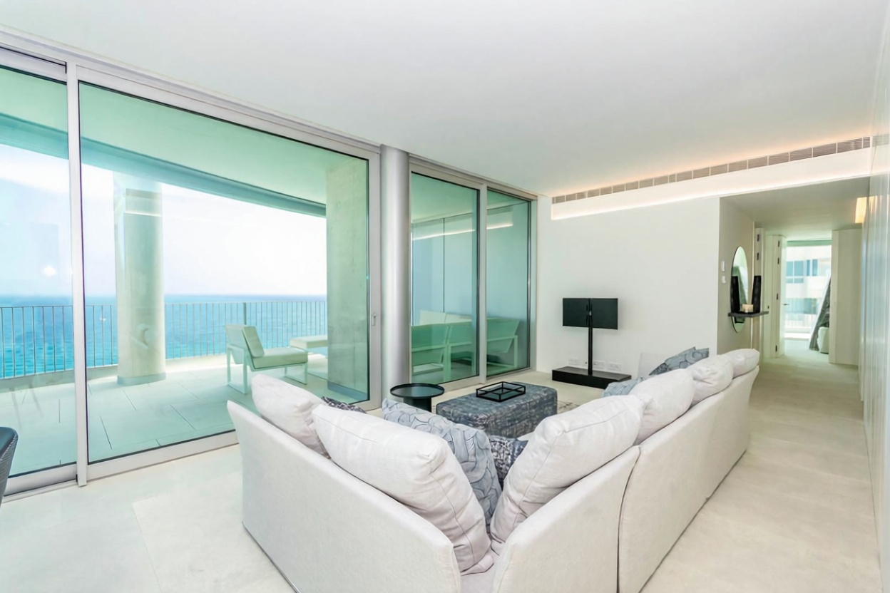 Wohnung zum Verkauf in direkter Strandlage in Calpe — Schlafzimmer