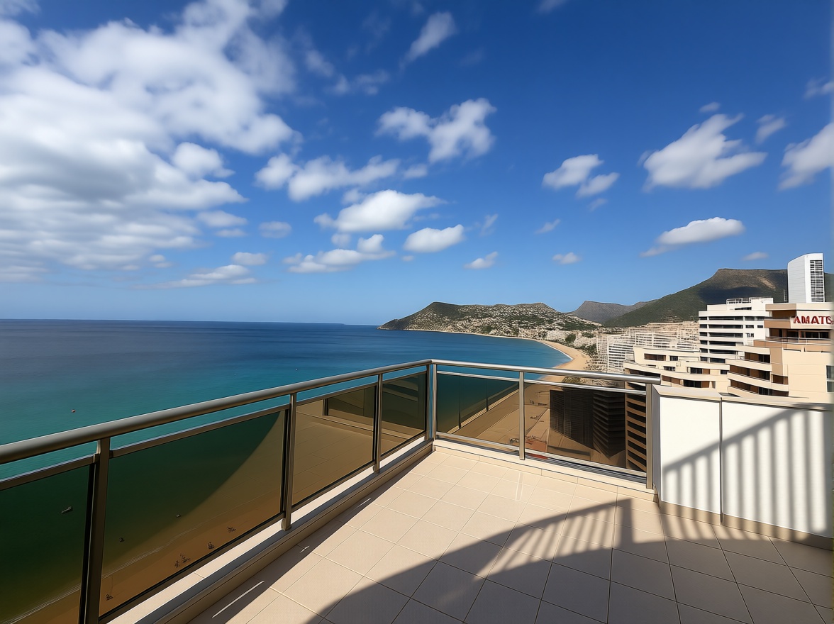 Dachgeschosswohnung zum Verkauf in erster Meereslinie in Calpe — Schlafzimmer