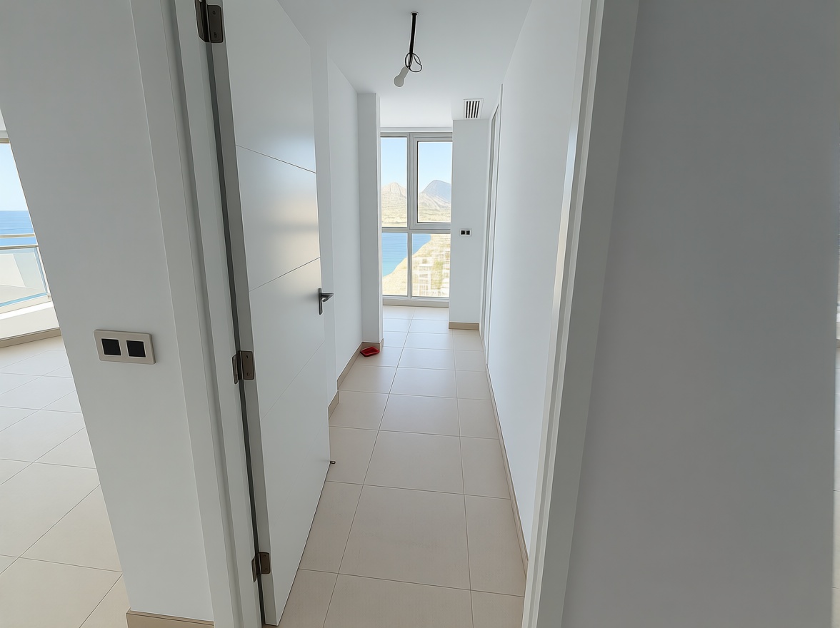 Dachgeschosswohnung zum Verkauf in erster Meereslinie in Calpe — Bad