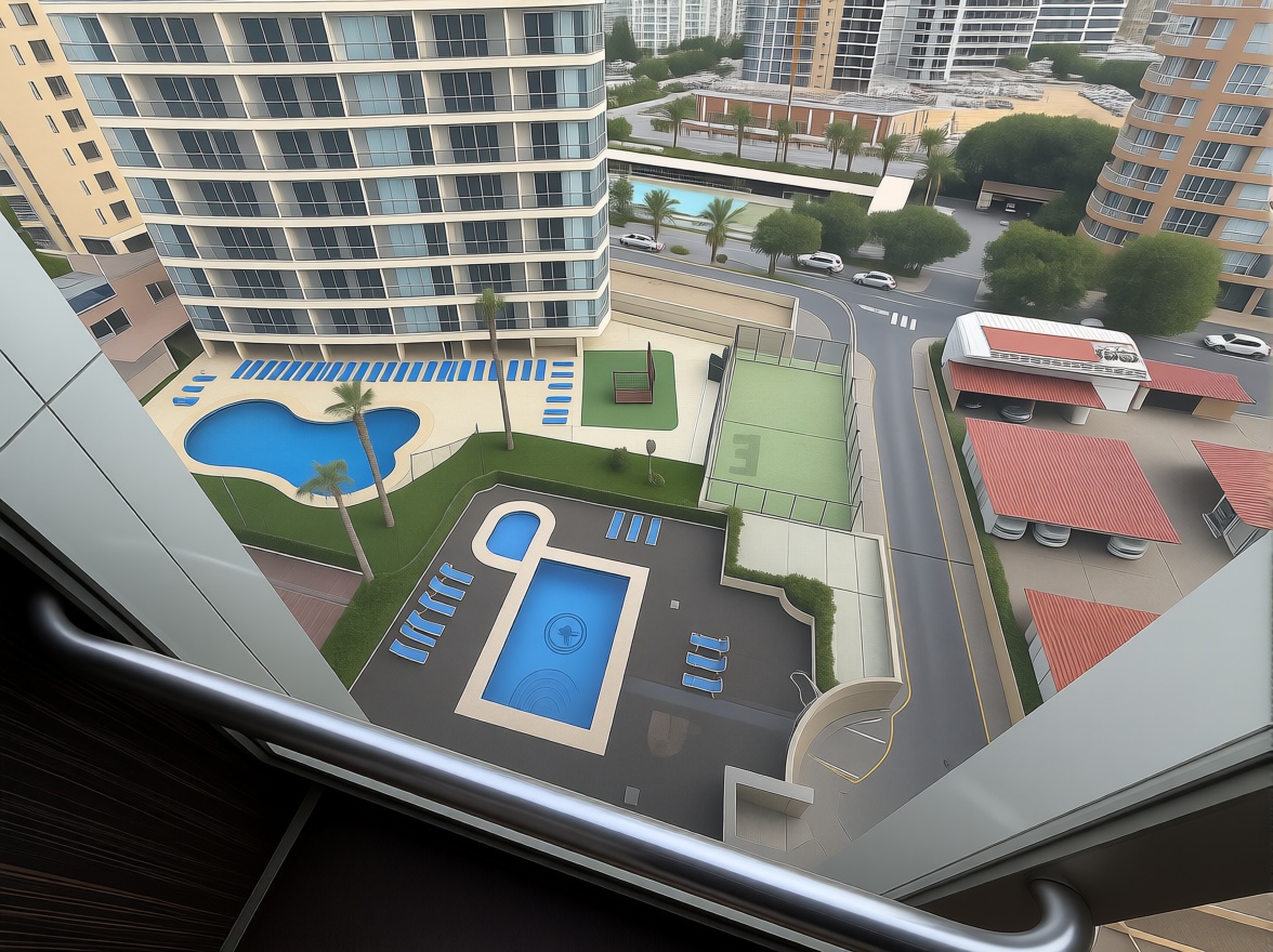 Dachgeschosswohnung zum Verkauf in erster Meereslinie in Calpe — Pool