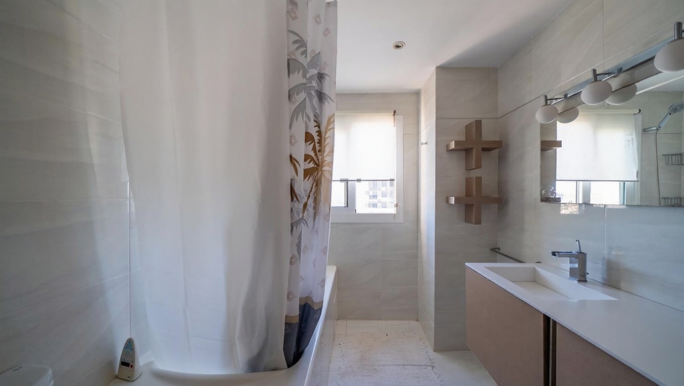 Wohnung zum Verkauf in direkter Strandlage in Calpe — Bad