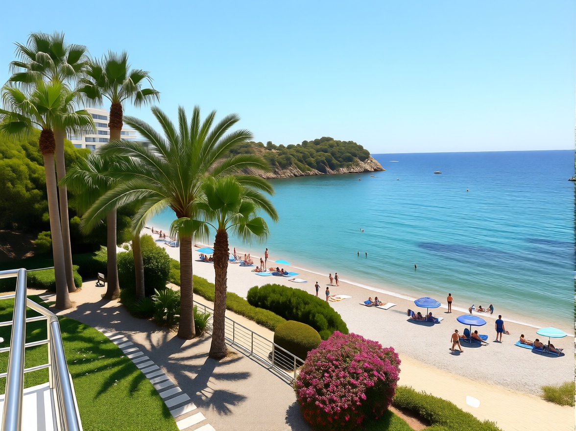 Квартира первая линия пляжа в Altea — Морской вид