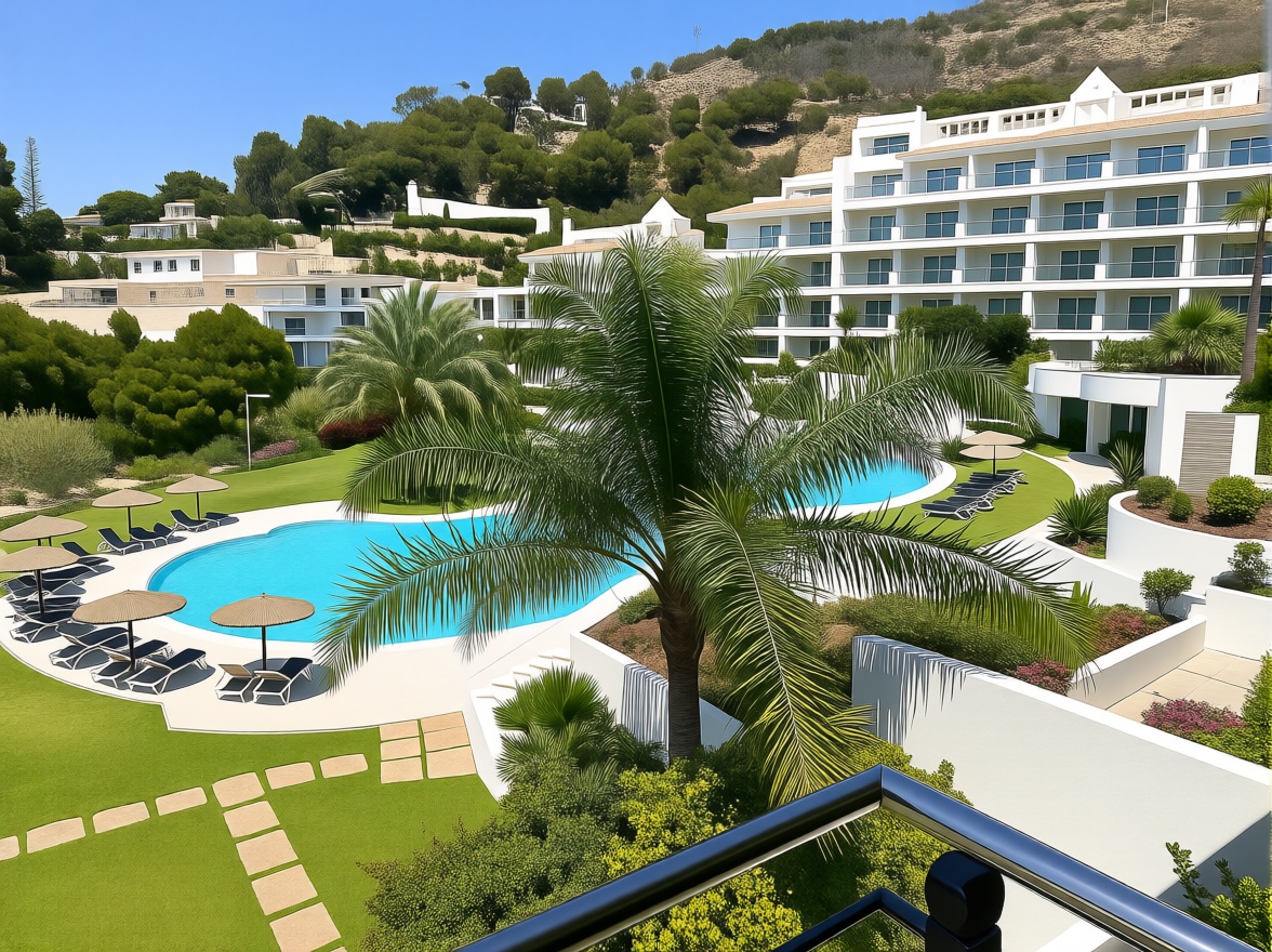 Квартира первая линия пляжа в Altea — Бассейн