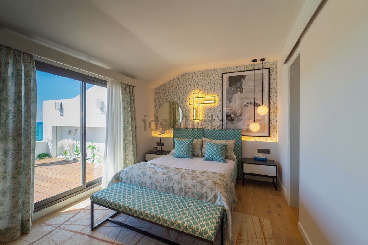 Ático em primeira linha de mar em Altea — Quarto