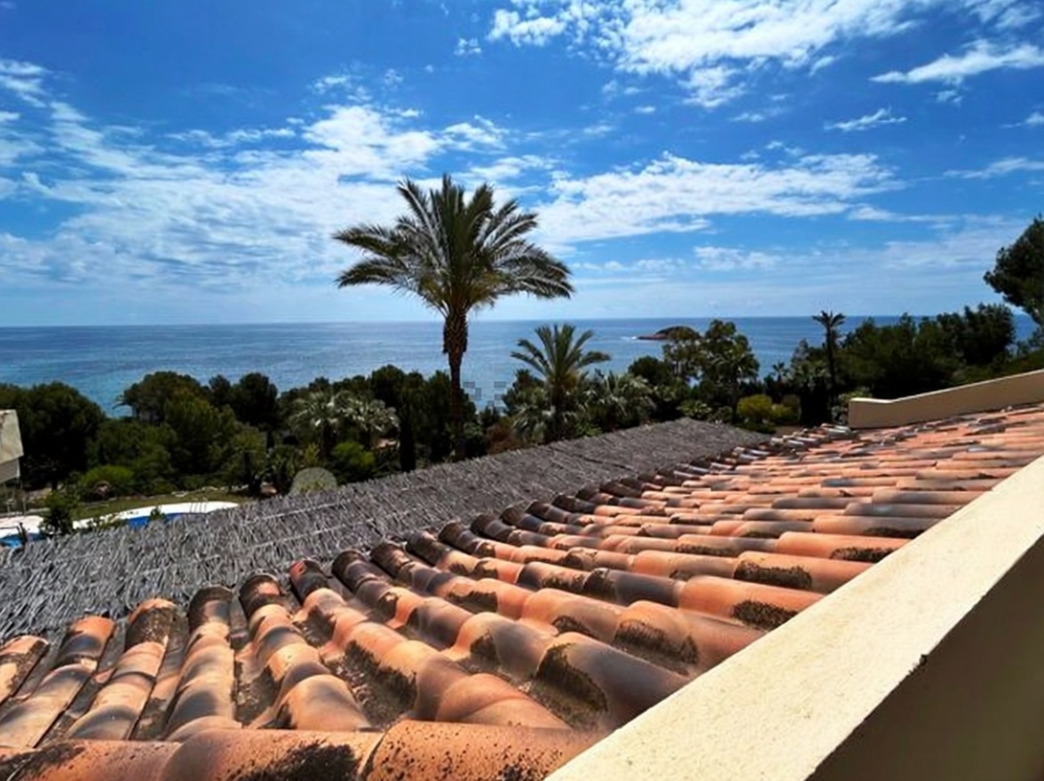 Chalet avec accès direct à la plage à Altea — Vue mer
