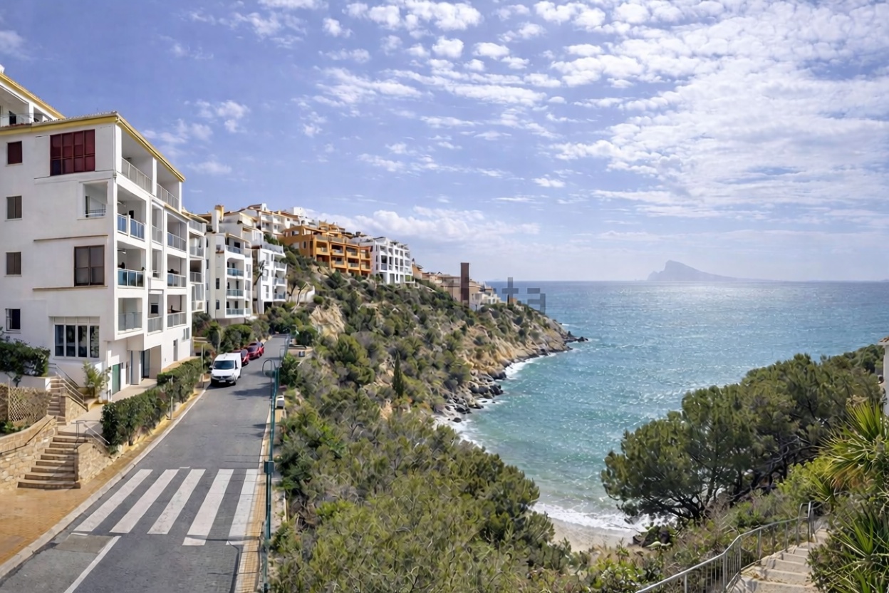 Piso en primera línea de playa en Altea