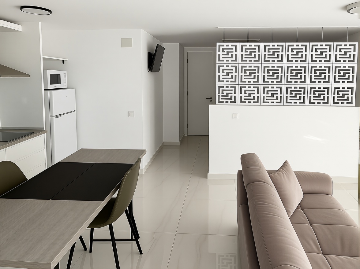 Appartement en première ligne de plage à Altea — Cuisine