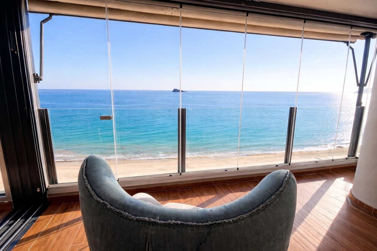 Piso en primera línea de playa en Benidorm