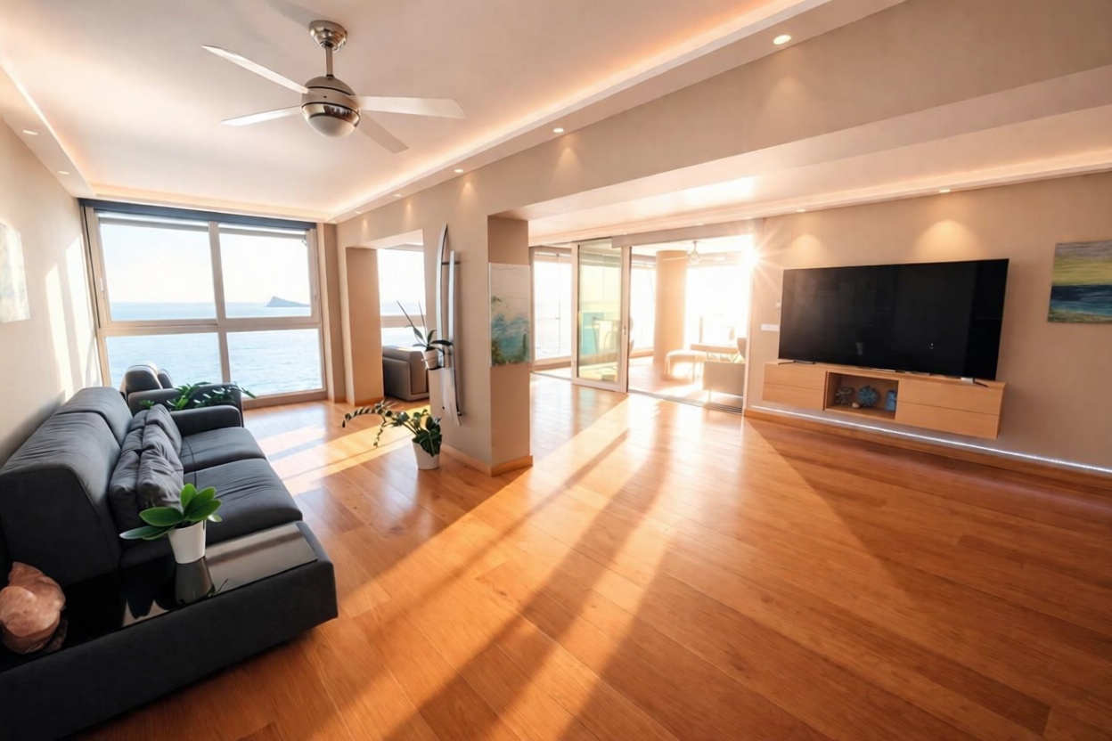Flat in Primera Línea de Playa in Benidorm — Living room