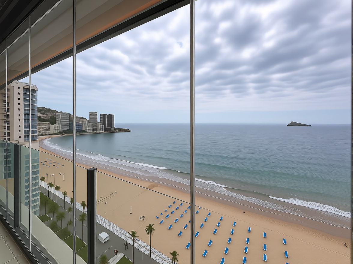 Piso en primera línea de playa en Benidorm — Vista mar