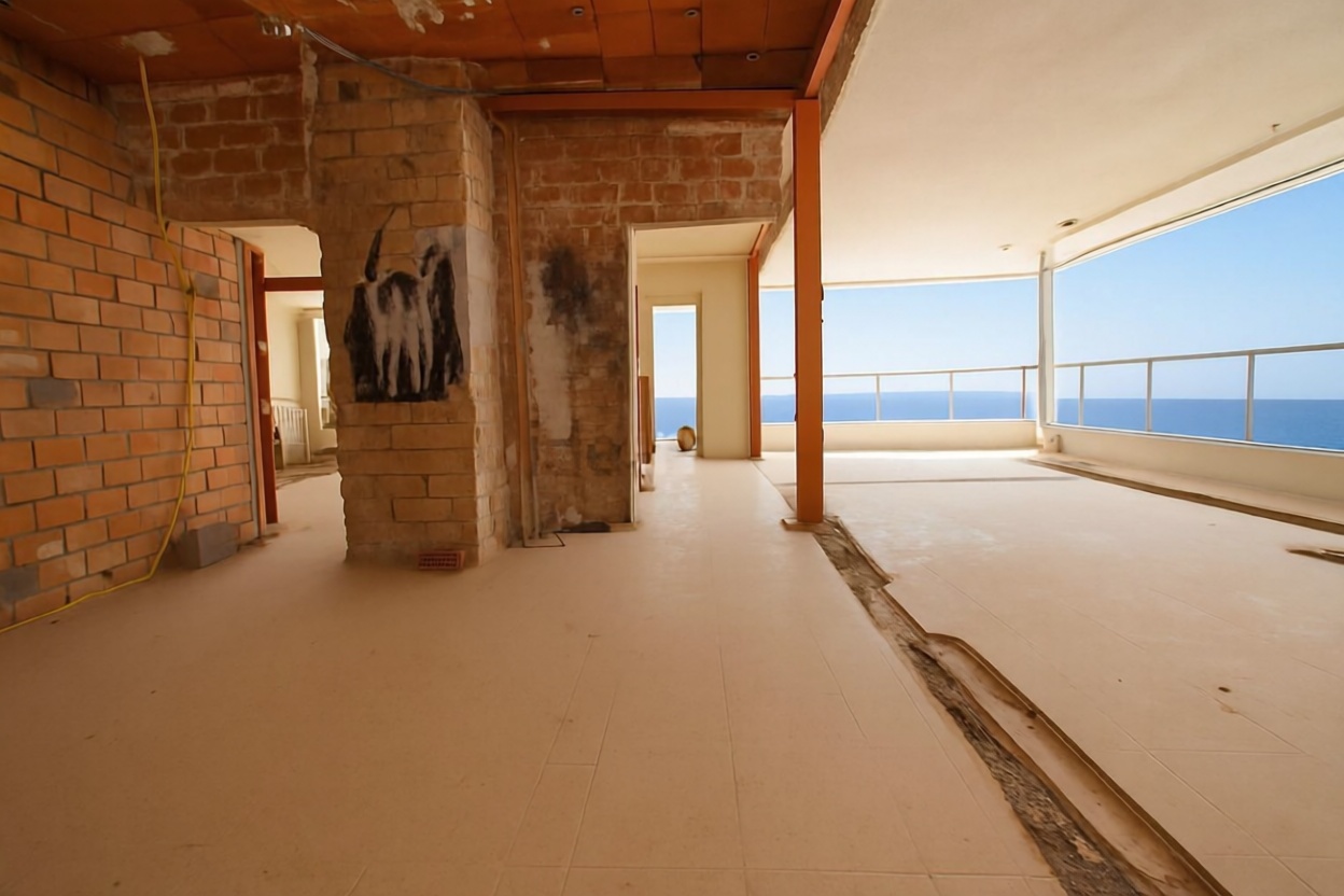 Attique en première ligne de mer à Benidorm — Terrasse mer